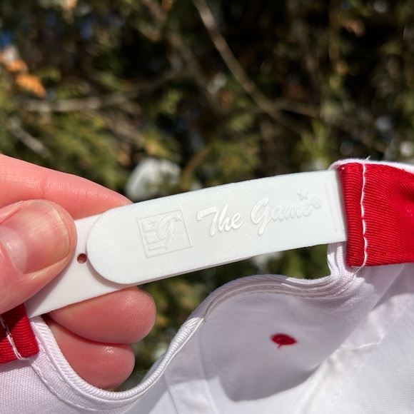 Vintage 90s University Nebraska Huskers The Game Split Bar snapback hat cap NCAA - Picture 10 of 15